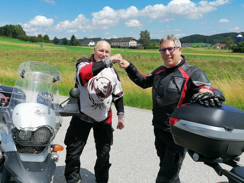 Abschied von einer tollen und erlebnisreichen Woche, mit jeder Menge neuer Eindrücke. Werner, danke fürs Begleiten und immer wieder gerne!