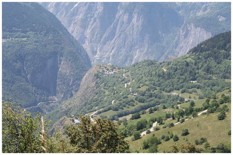 Irgendwo zwischen Col de Cluy und Le Freney-d’Oisans  mit Blick auf Chatains (?)