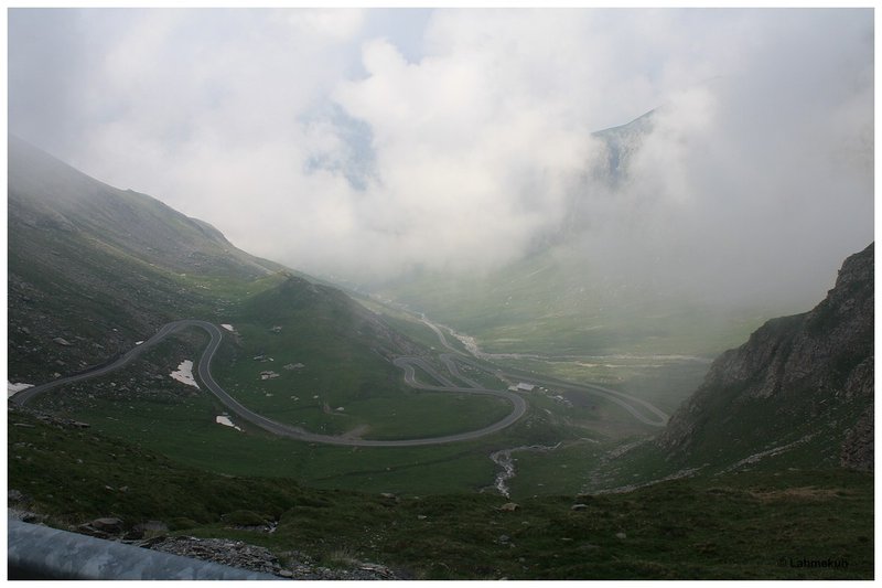Col d'Agnel - Der Blick geht Richtung Italien