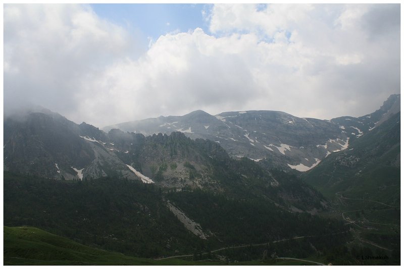 Colle d'Esischie - Nordanfahrt