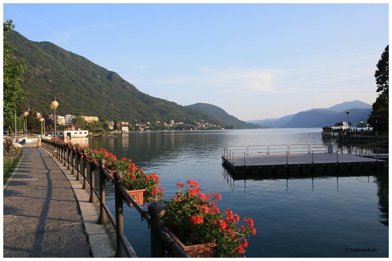 Omegna - Blick auf den Lago d'Orta