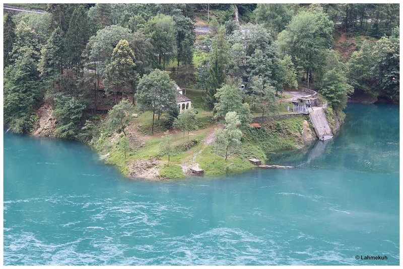 Centovalli - Palagnedra -  Blick auf den Lago di Palagnedra