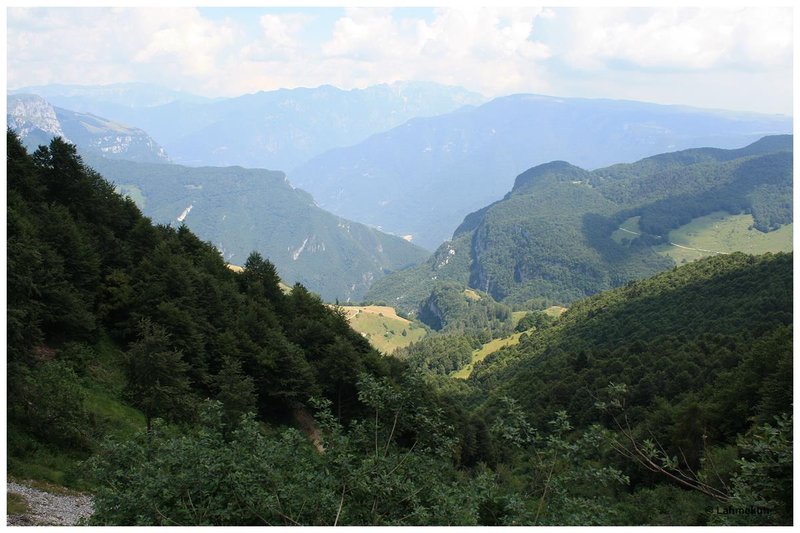 Monte Baldo Höhenstraße - Bocca di Navene - Südanfahrt