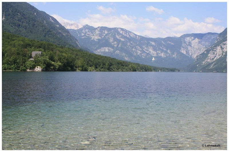 Ribcev Laz - Blick auf den Bohinjsko jezero