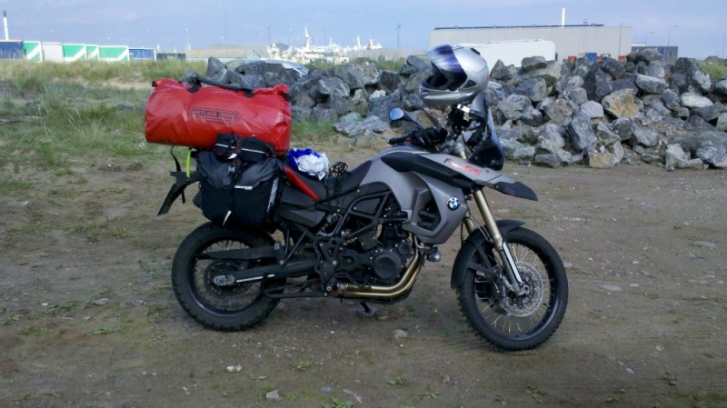Aufsatteln in Hirtshals