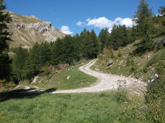 Piste zum Lac de Lauzet