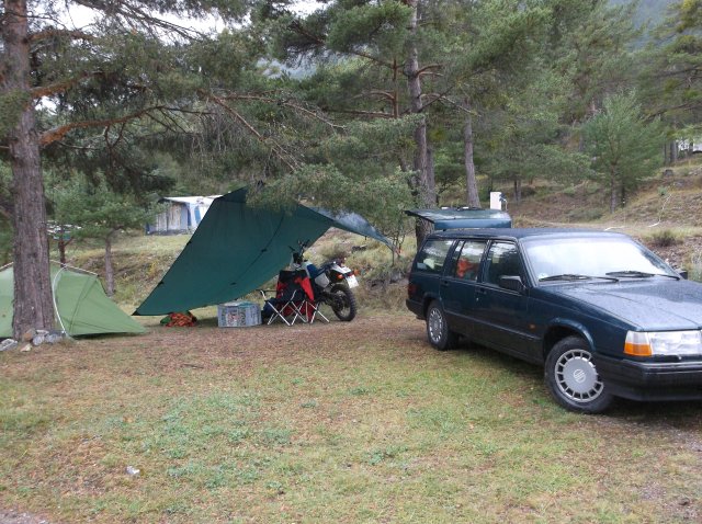 Basiscamp bei Guillestre