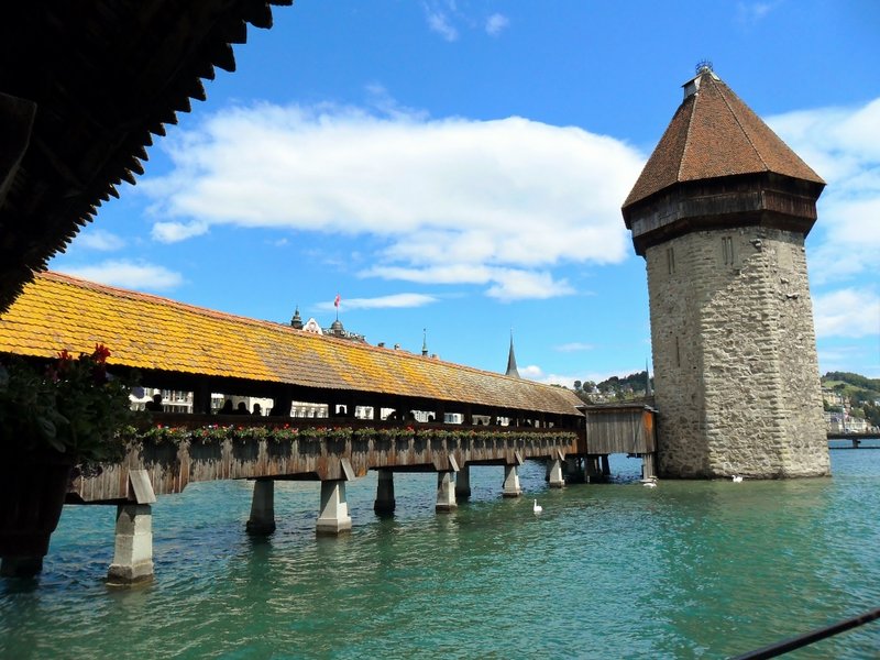 Die Kapellbrücke zu Luzern