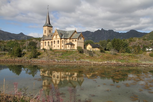 Die Kathedrale von Kabelvag