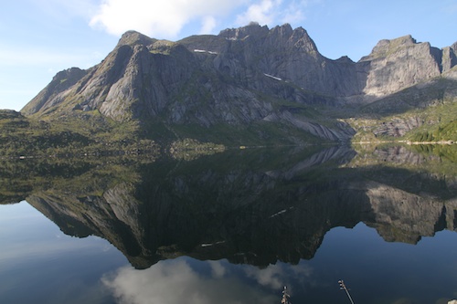 Auf dem Weg nach Nusfjord
