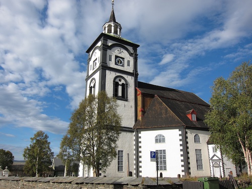 Die Kirche von Röros