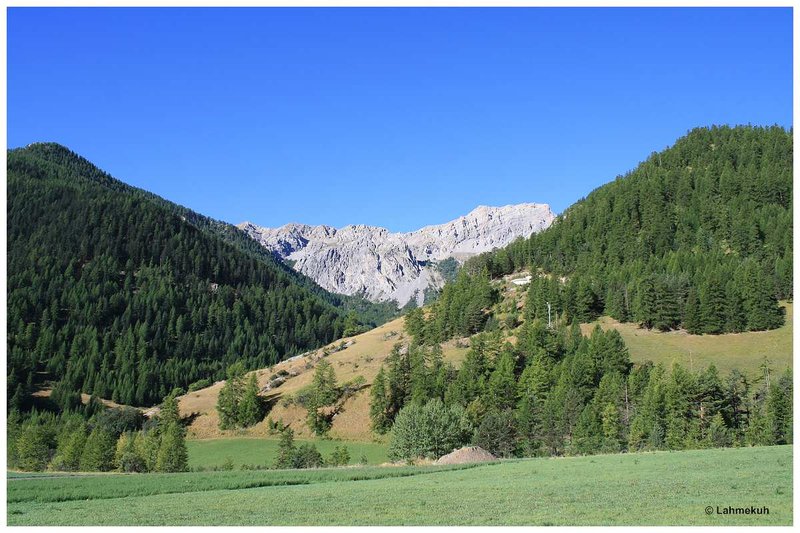 Arvieux - Blick Richtung Col de Furfande