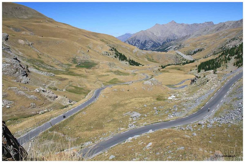 Col de la Bonette - Westrampe