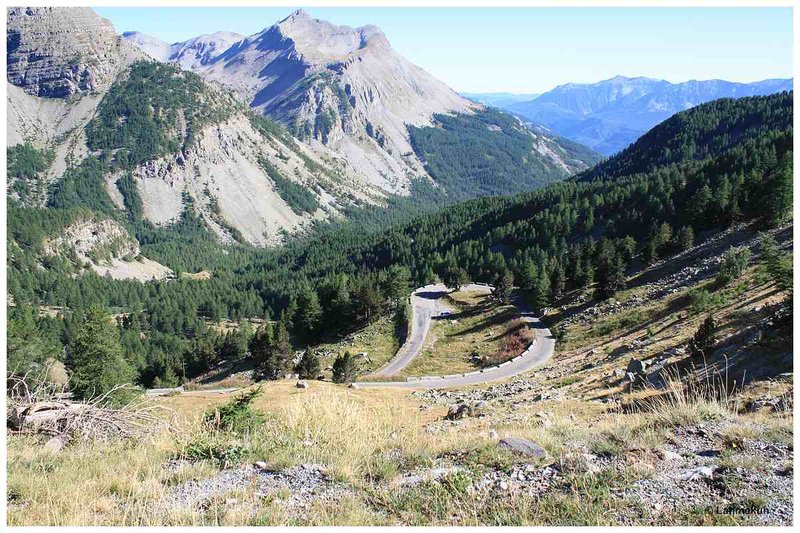 Col de la Cayolle - Südrampe