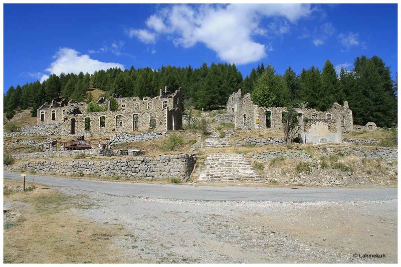 Authion-Massiv - Casernement de Cabanes-Vieuilles