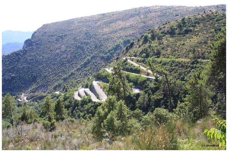 Col de  Braus - Westrampe