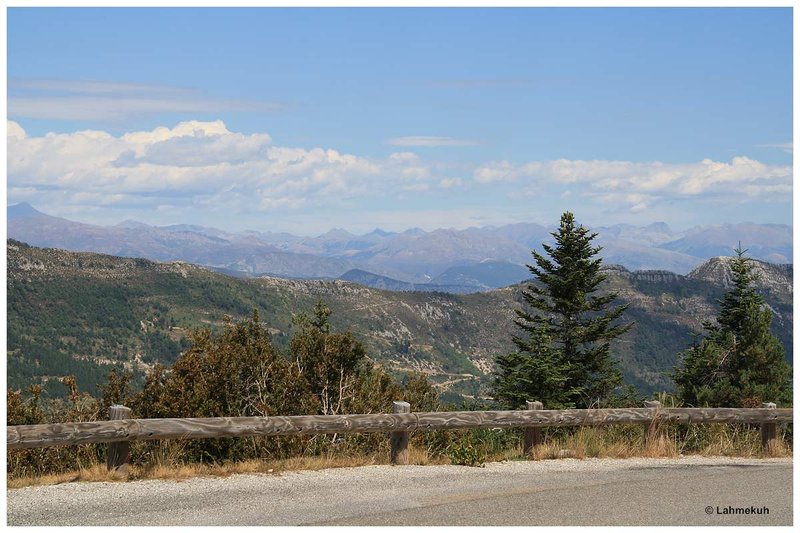 Col de Bleine - Blick nach Nordwesten