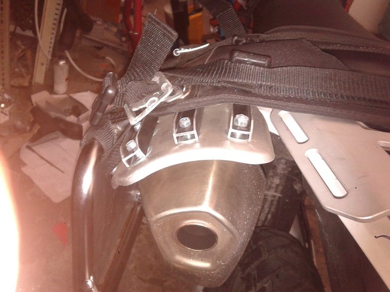 Hitzeschutzplatte von BMW F 650