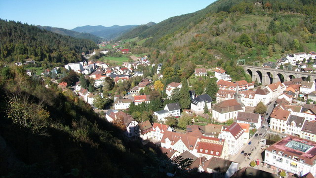 Hornberg von Der Burg aus